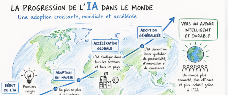 L&rsquo;utilisation de l&rsquo;IA progresse de 1,2 points au 2ème semestre 2025