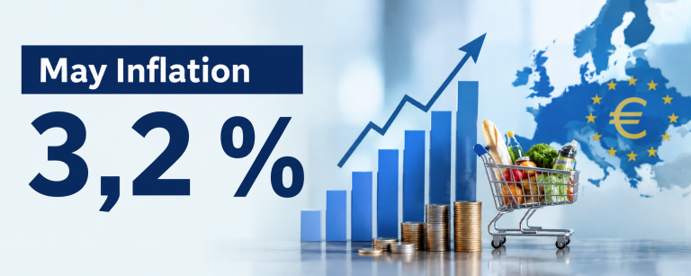 May Inflation Rises to 3.2% in the Eurozone and 4.2% in the U.S